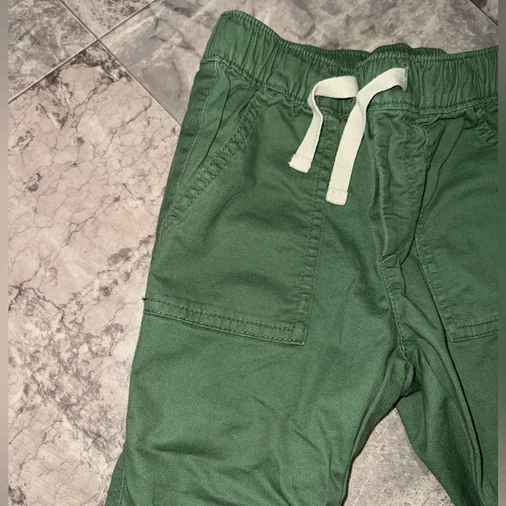 Gap Boys Utility Pull-On Jogger Pants Green Size 4